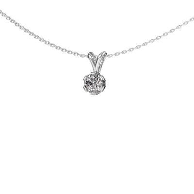 Pendant Julia 585 white gold diamond 0.40 crt