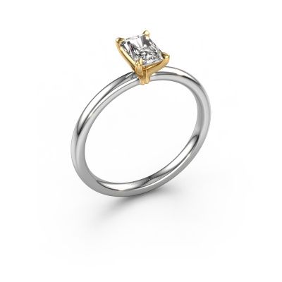 Engagement ring Crystal RAD 1 585 white gold diamond 0.65 crt