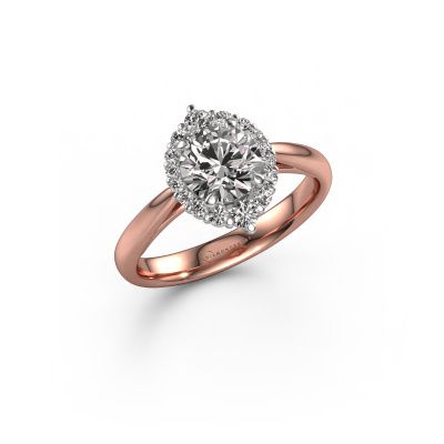 Verlobungsring Tora 585 Roségold Diamant 1.00 crt