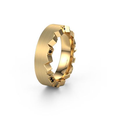 Alliance WH2058L17EM 585 or jaune diamant noir ±7x2.6 mm