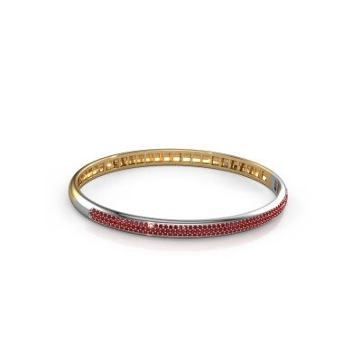 Armband Emely 5mm 585 Gold Rubin 1.1 mm