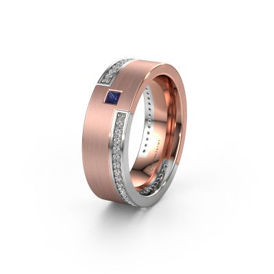 Ehering WH2048L17DM 585 Roségold Saphir ±7x2.4 mm
