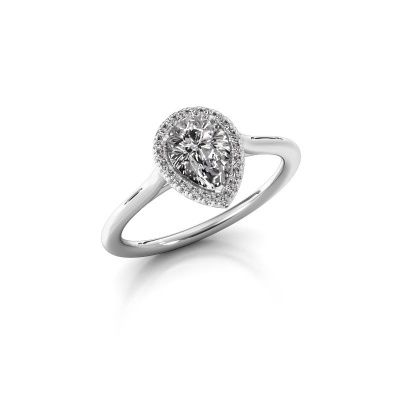 Engagement ring Seline per 1 585 white gold diamond 0.75 crt