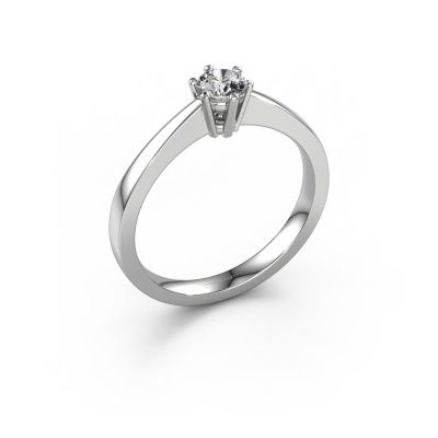 Verlobungsring Noortje 585 Weißgold Lab-grown Diamant 0.25 crt