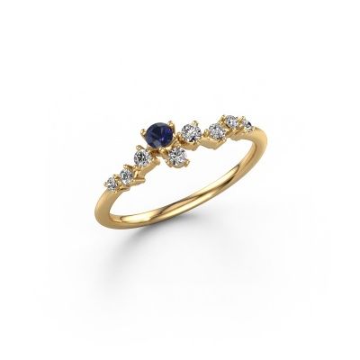 Ring Lexi 585 gold sapphire 2.8 mm