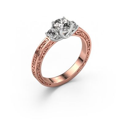 Verlobungsring Betty 1 585 Roségold Lab-grown Diamant 0.70 crt