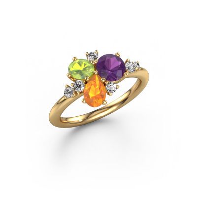 Ring Anja 585 gold amethyst 5.4 mm