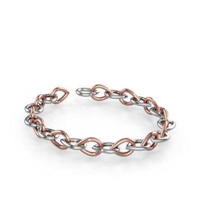 Link bracelet Tashina 12mm 585 white gold