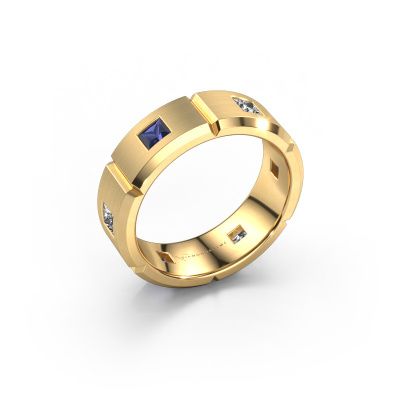 Men's ring Steve 585 gold sapphire 3 mm