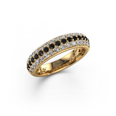 Ring Emely 6 585 Gold Schwarz Diamant 1.02 crt