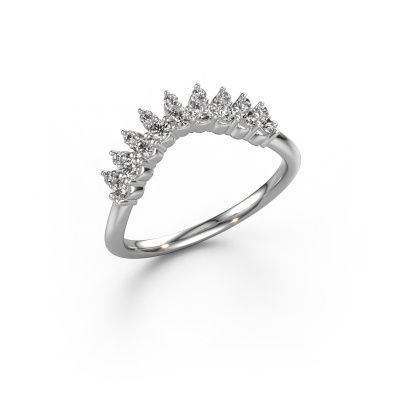 Vorsteckring Vivian B 585 Weißgold Diamant 0.36 crt