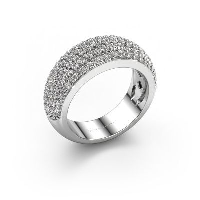 Ring Cristy 950 Platin Zirkonia 1.2 mm