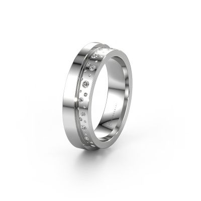 Wedding ring WH6016L15E 950 platinum lab-grown diamond ±5x2.6 mm