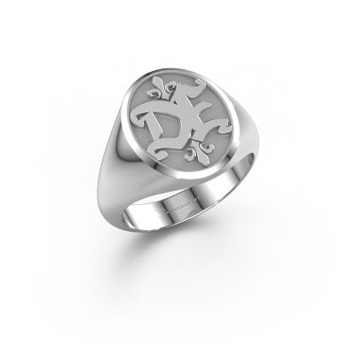 Monogramm Ring Xandro 950 Platin
