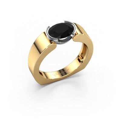 Ring Tonya 585 gold black diamond 1.40 crt