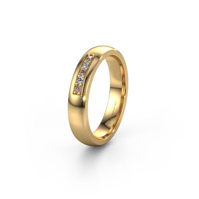Ehering WH0111L24BP 585 Gold Braun Diamant ±4x2 mm