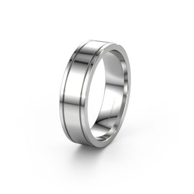 Wedding ring WH0600M16AP 950 platinum ±0.24x0.07 in