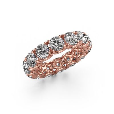 Ring Estee 4.7 585 rose gold diamond 5.60 crt