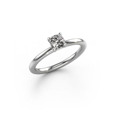 Engagement ring Simone CUS 1 950 platinum diamond 0.50 crt