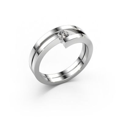 Ring Nikia 950 Platin Zirkonia 3.4 mm