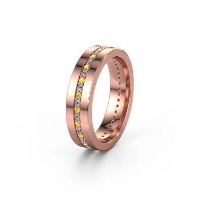 Alliance WH0103L15BP 585 or rose saphir jaune 1.3 mm ±5x2 mm