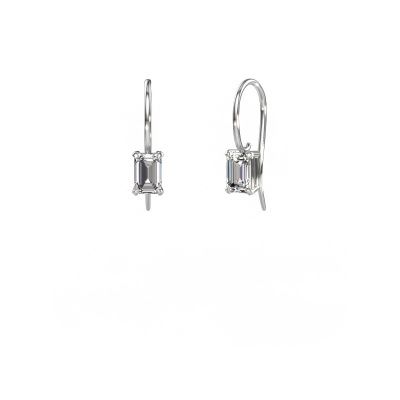 Pendants d'oreilles Cleo EME 585 or blanc diamant 1.50 crt
