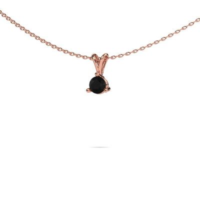 Pendant Somer 585 rose gold black diamond 0.96 crt