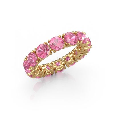 Ring Vivienne 4.7 585 gold pink sapphire 4.7 mm