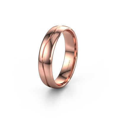 Wedding ring WH0905M35X 585 rose gold ±0.20x0.06 in