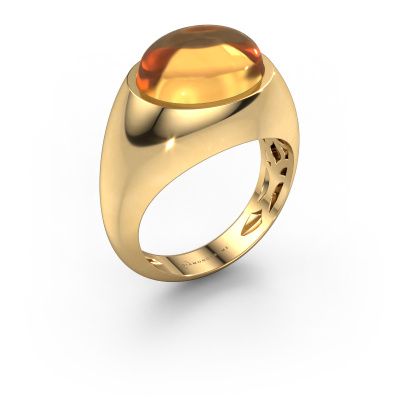 Ring Laurien 585 Gold Citrin 12x10 mm
