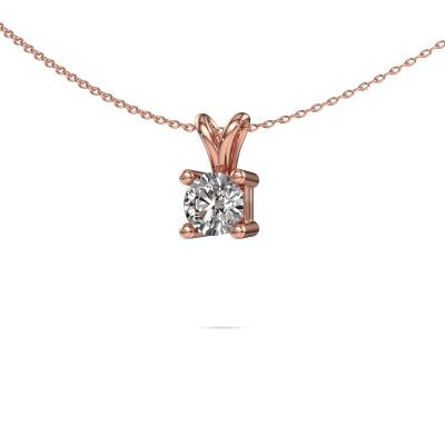 Necklace Eline 585 rose gold diamond 1.00 crt