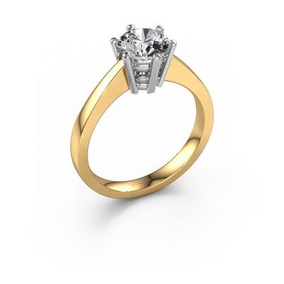 Engagement ring Noortje 585 gold lab grown diamond 1.00 crt