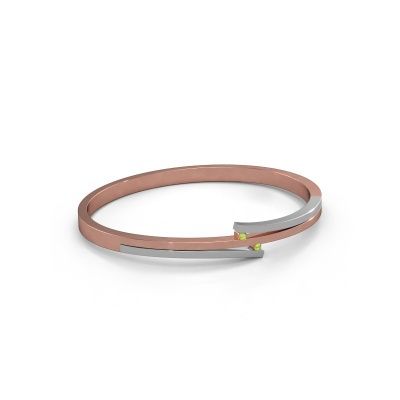 Bracelet Roxane 585 rose gold peridot 2 mm