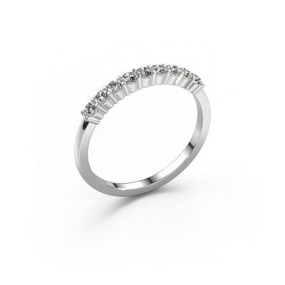 Ring Yasmin 9 585 Weißgold Zirkonia 2.4 mm
