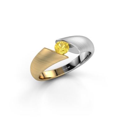 Ring Hojalien 1 585 Gold Gelb Saphir 4.2 mm