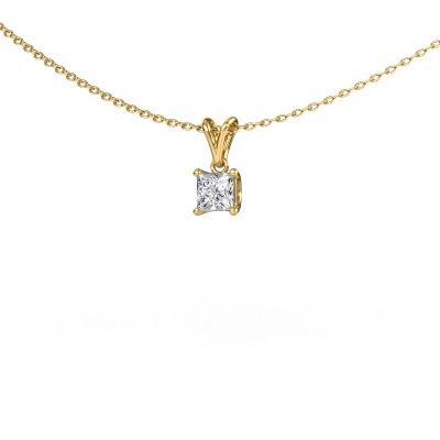 Pendant Sam SQR 585 gold diamond 0.40 crt