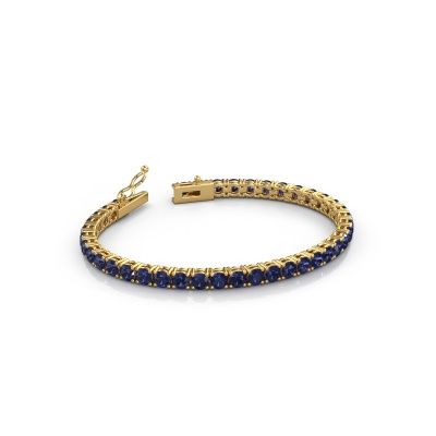 Tennis bracelet Shirley 4.0 585 sapphire gold 4 mm