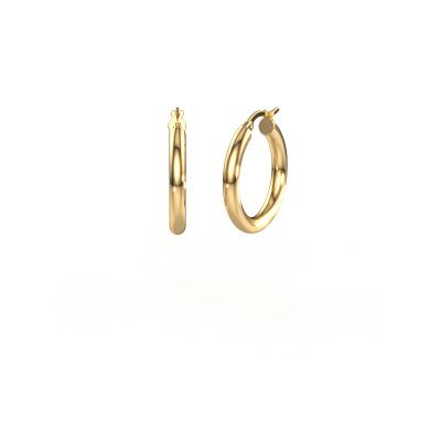 Hoop earrings Lovie 16mm 585 gold