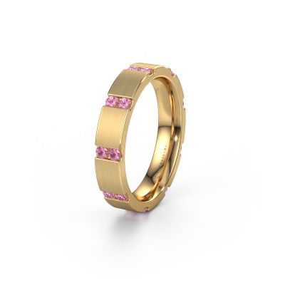 Ehering WH2132L14BM 585 Gold Pink Saphir ±4x2.2 mm