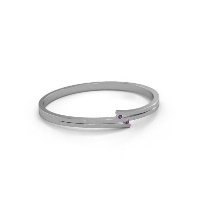 Bracelet Roxane 585 white gold amethyst 2 mm