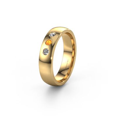 Ehering WH0114L25BP 585 Gold Citrin ±5x2 mm
