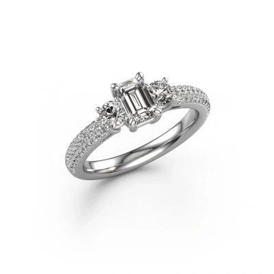 Engagement ring Marielle EME 950 platinum diamond 2.17 crt