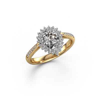Engagement ring Tilly per 2 585 gold diamond 1.00 crt