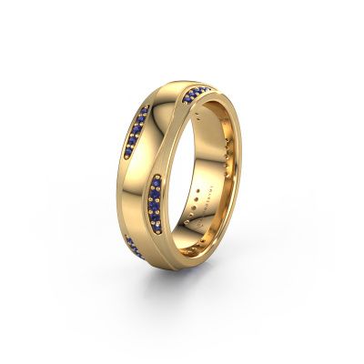 Ehering WH2062L26BM 585 Gold Saphir ±6x2 mm