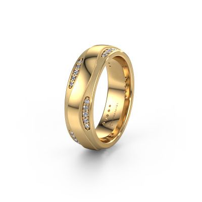 Alliance WH2062L26BM 585 or jaune diamant synthétique ±6x2 mm