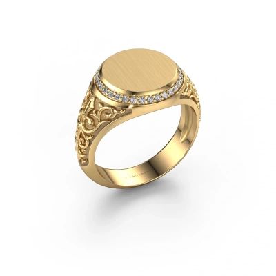 Signet ring Moor 1 585 gold