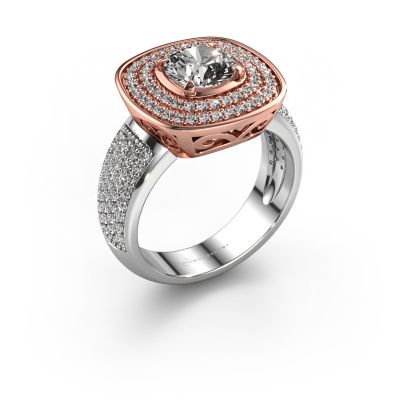 Ring Eliana 585 rose gold zirconia 6 mm