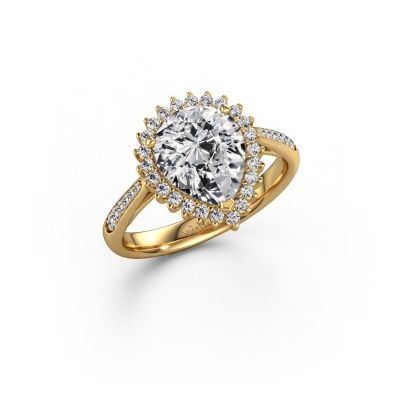 Engagement ring Tilly per 2 585 gold lab grown diamond 2.10 crt