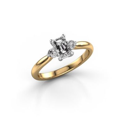 Verlovingsring Lieselot EME 585 goud diamant 0.76 crt