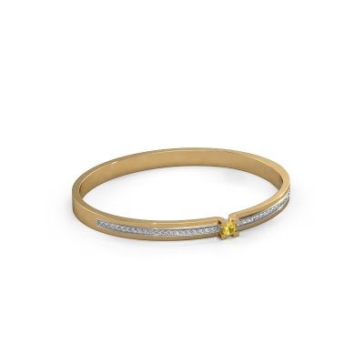 Bracelet Myrthe 585 gold yellow sapphire 4 mm